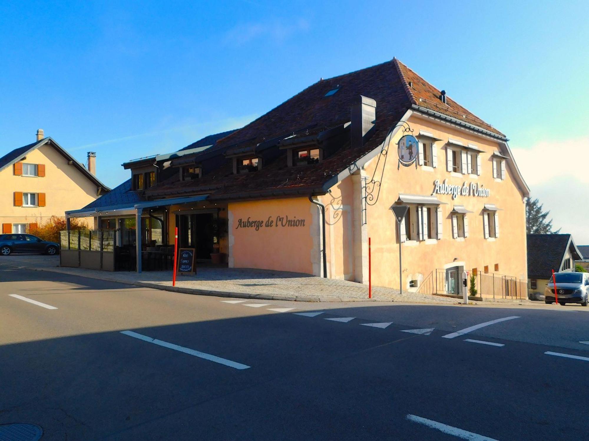 Auberge De L'Union Arzier Exterior foto